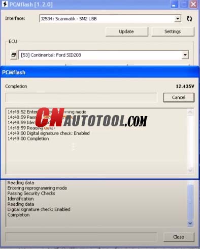 How-to-use-PCMtuner-ECU-Programmer-On-Ford-SID209-4